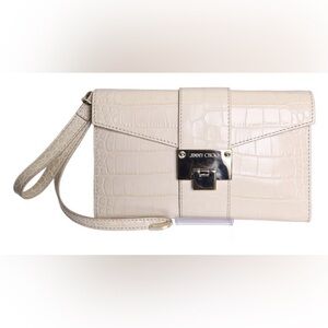 JIMMY CHOO Rivera Crocodile Embossed Envelope Clutch
$1480